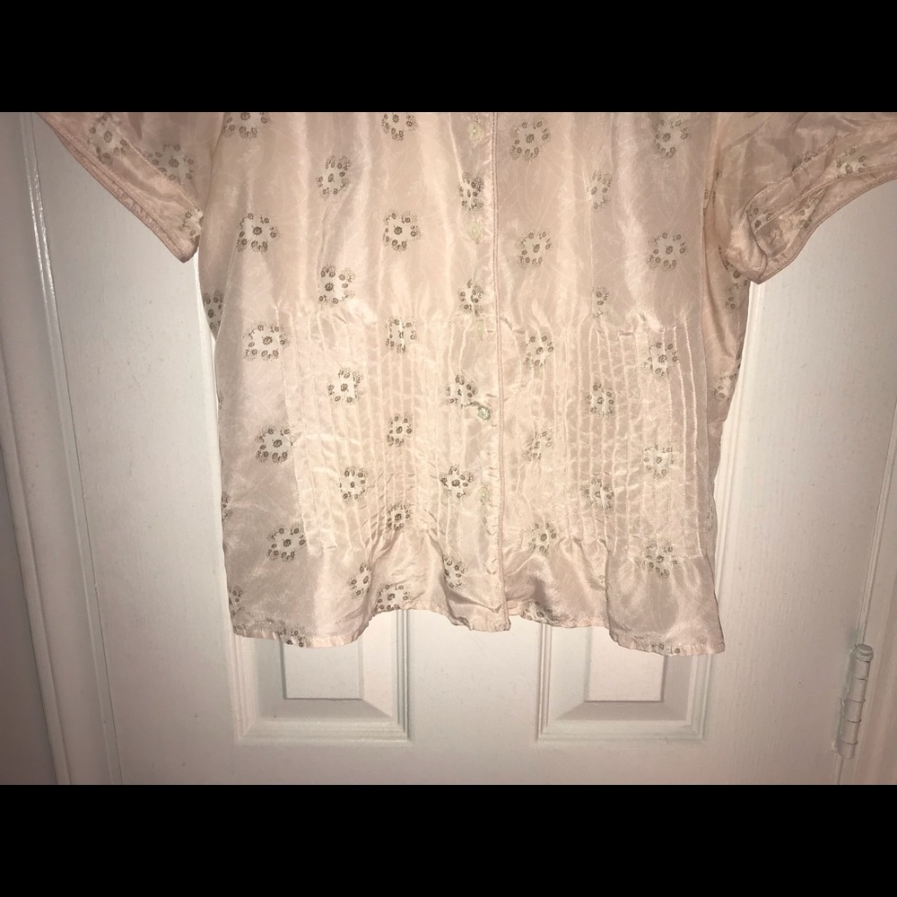 Light pink button up - Picture 3 of 4